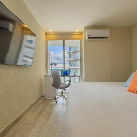 Apartamento Dominique 1101 - Espectacular Apto Con Jacuzzi Cartagena
