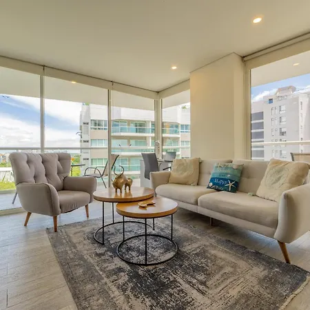Apartamento Dominique 1101 - Espectacular Apto Con Jacuzzi Cartagena