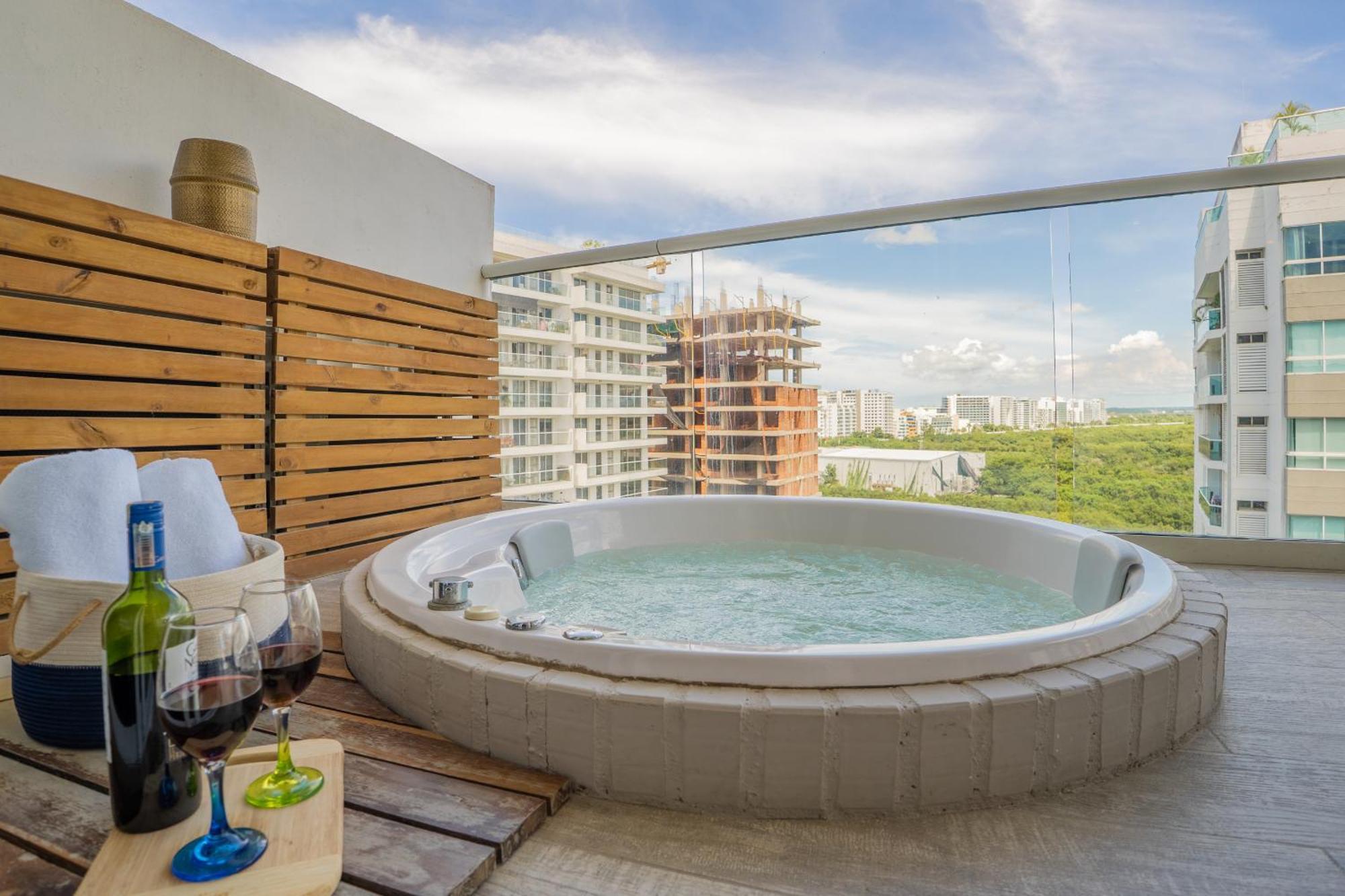 Apartamento Dominique 1101 - Espectacular Apto Con Jacuzzi Cartagena