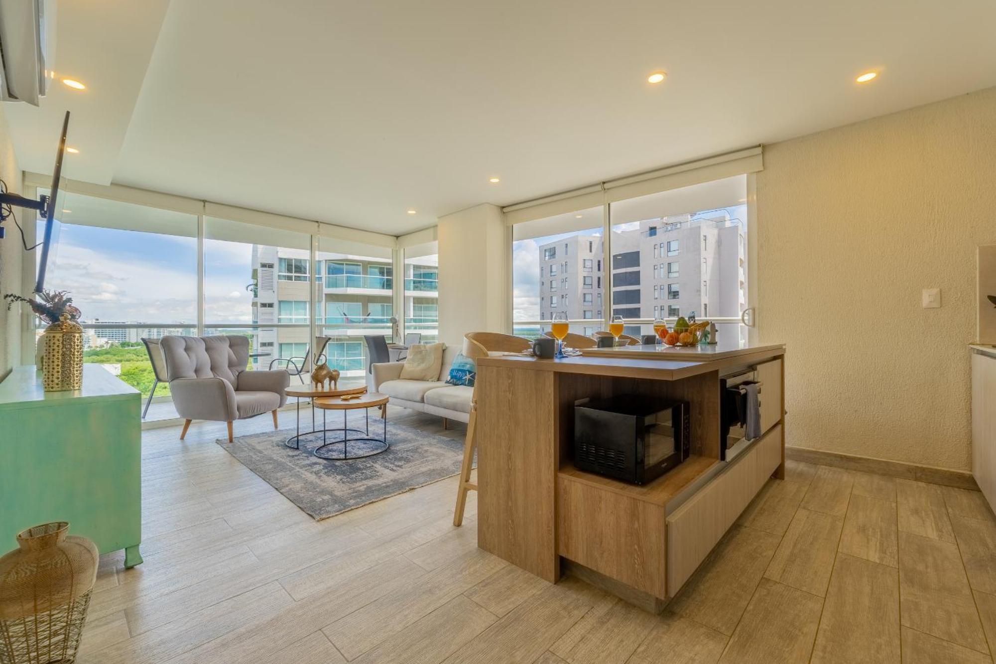 Apartamento Dominique 1101 - Espectacular Apto Con Jacuzzi