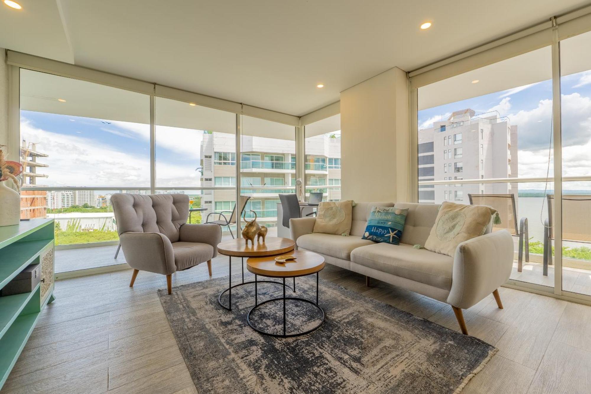 Apartamento Dominique 1101 - Espectacular Apto Con Jacuzzi Cartagena