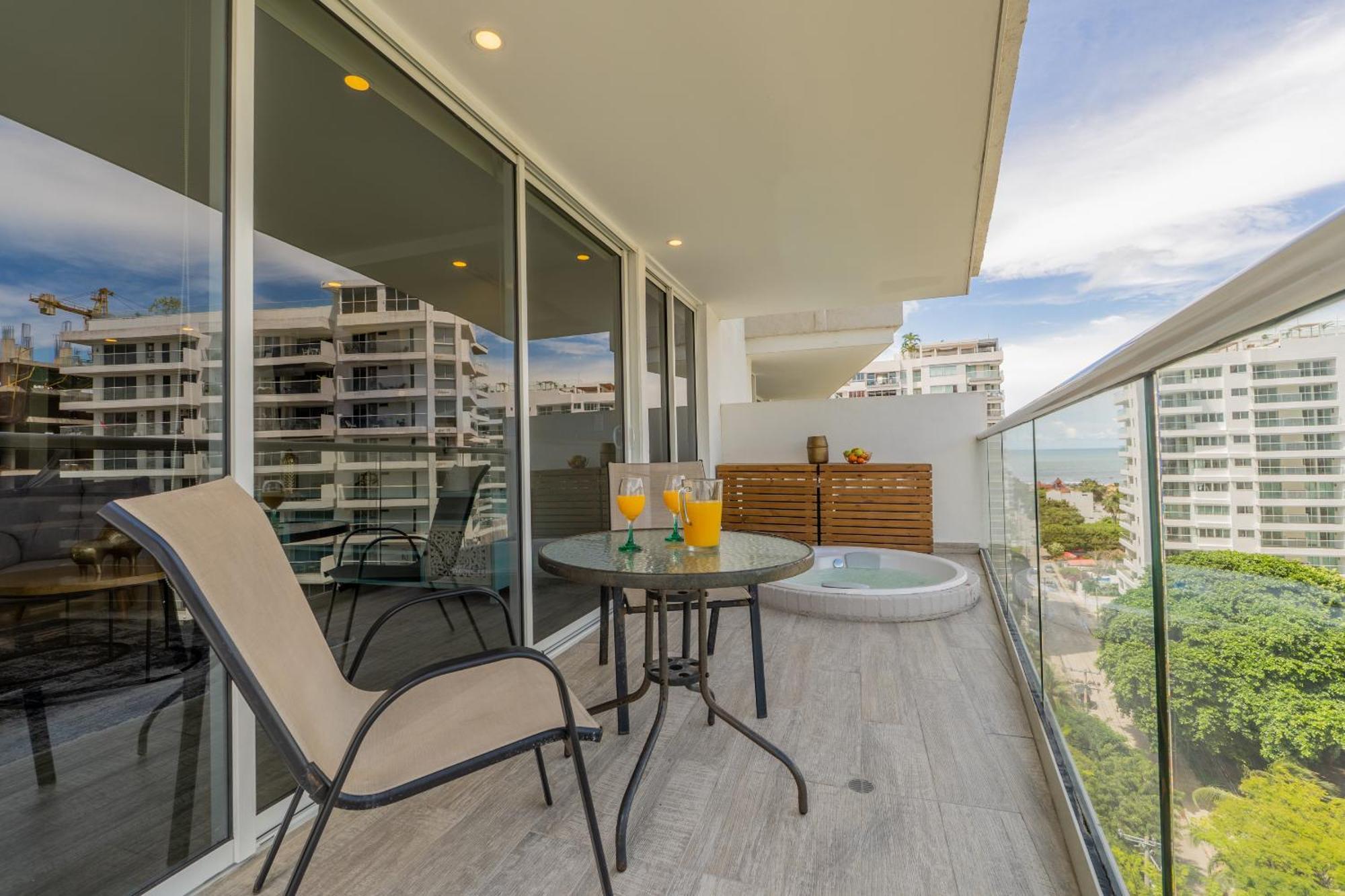 Dominique 1101 - Espectacular Apto Con Jacuzzi Apartamento *